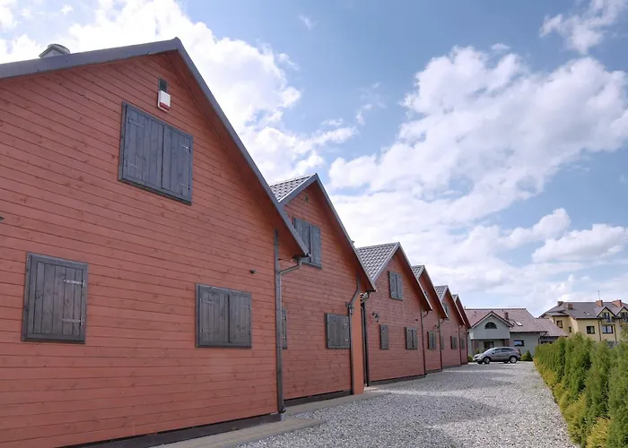 Деревянный коттедж Letniskowe Blekit