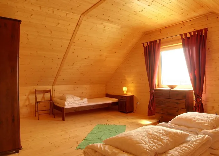 Letniskowe Blekit Деревянный коттедж Ястшембя-Гура