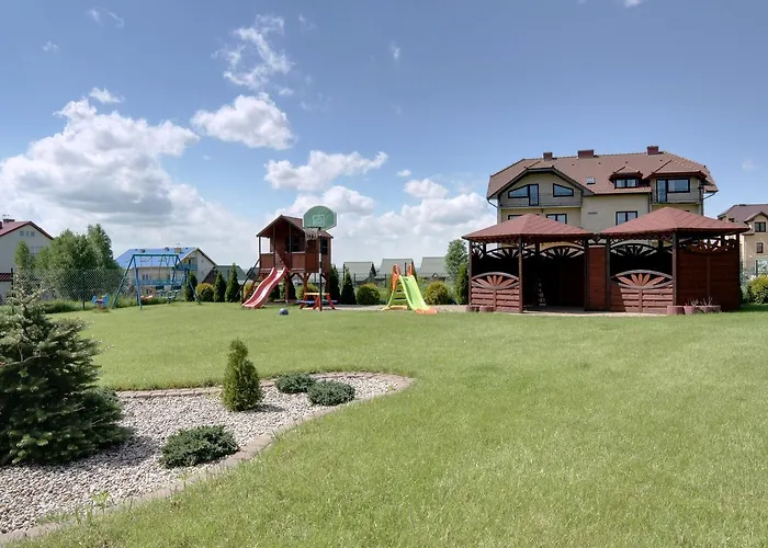 Деревянный коттедж Letniskowe Blekit