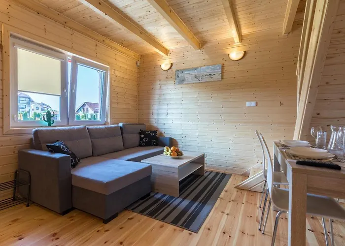 Деревянный коттедж Letniskowe Blekit